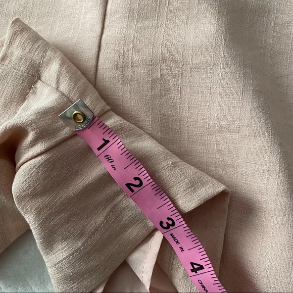 Pink Button Down Romper - Picture 6 of 9